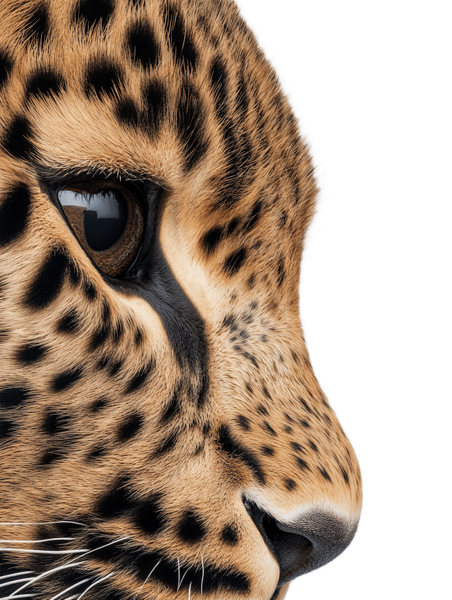 Leopard close-up